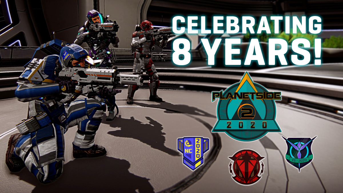 PlanetSide 2 Celebrates Eight Great Years!
