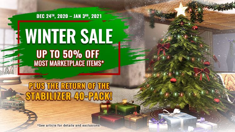 The DCUO Winter Sale!