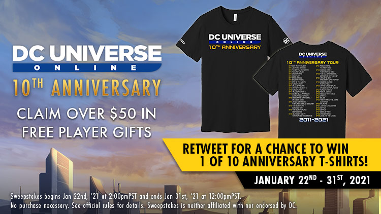 #10thAnniversary Sweepstakes!