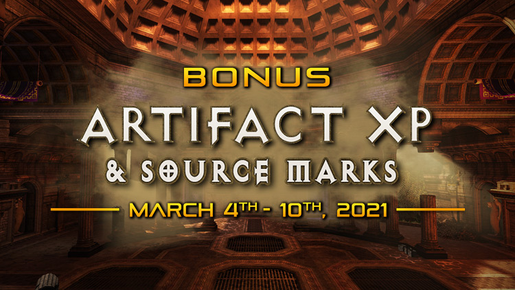 Bonus Artifact XP Week!