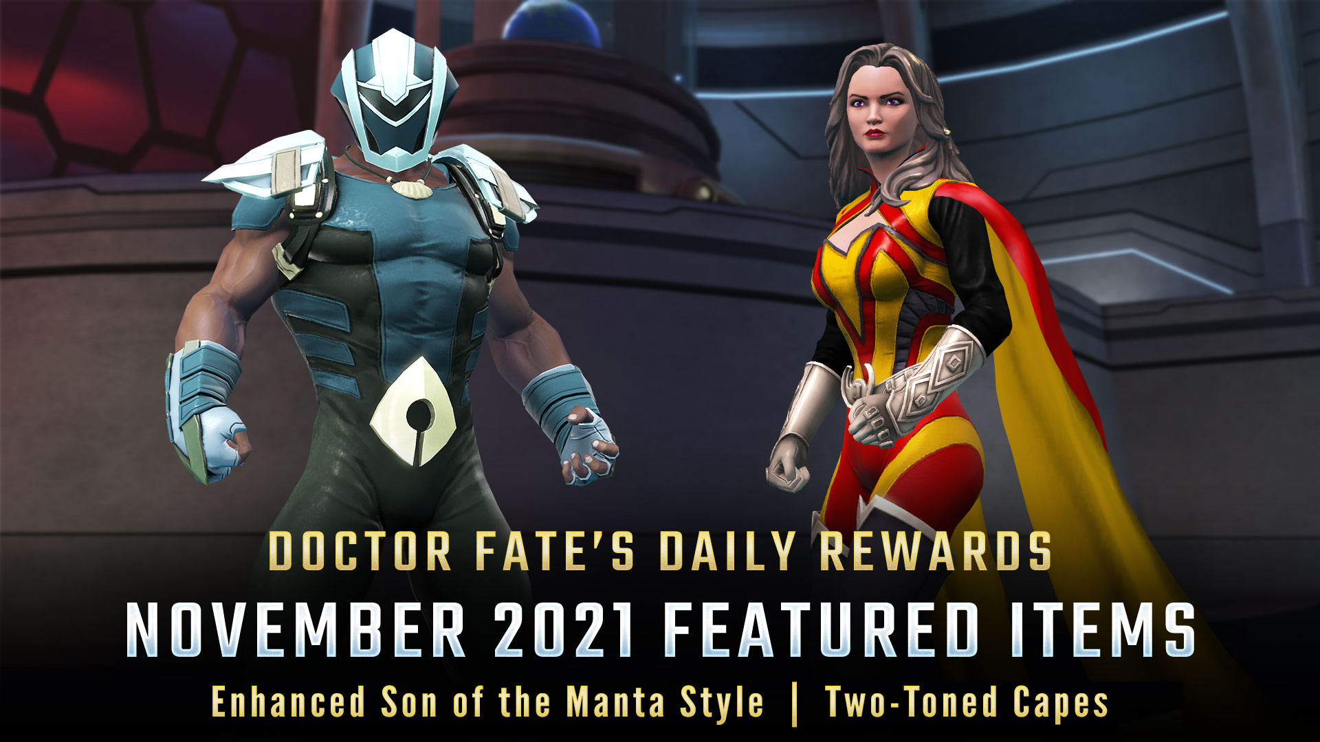 Doctor Fate's Daily Rewards - November 2021