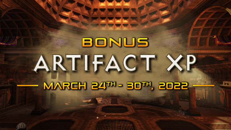 Bonus Artifact XP!