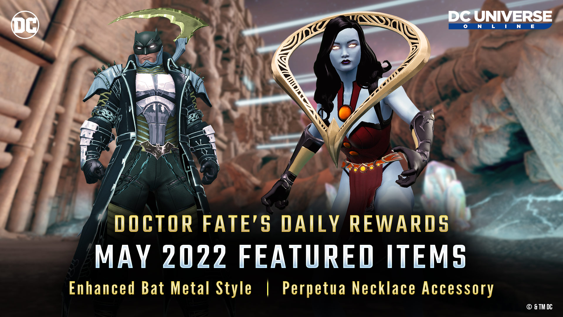 Doctor Fate's Daily Rewards - May 2022