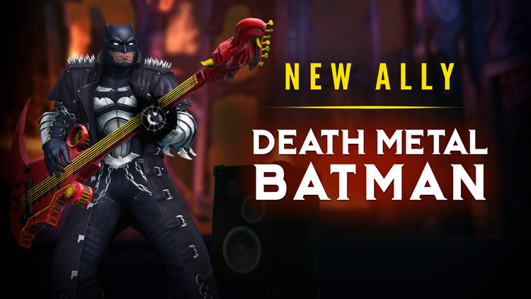 New Ally: Death Metal Batman!