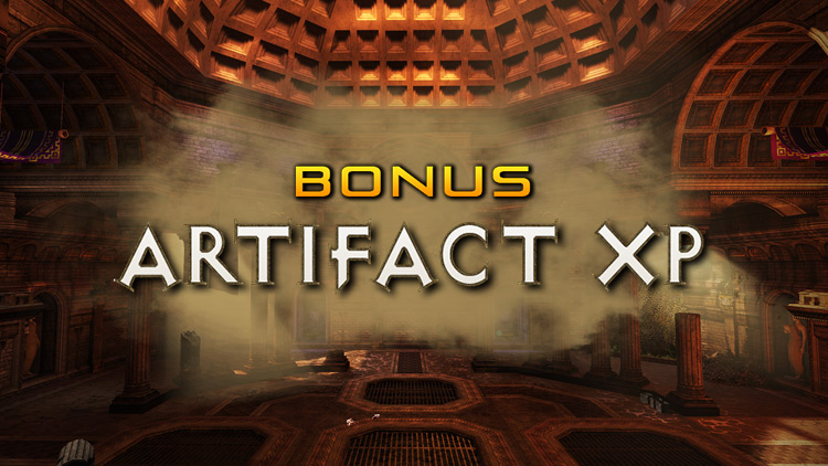 Bonus Artifact XP!