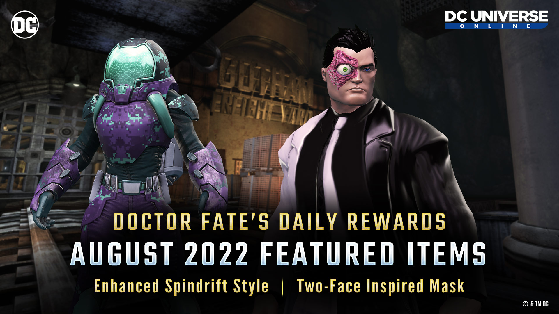 Doctor Fate's Daily Rewards - August 2022