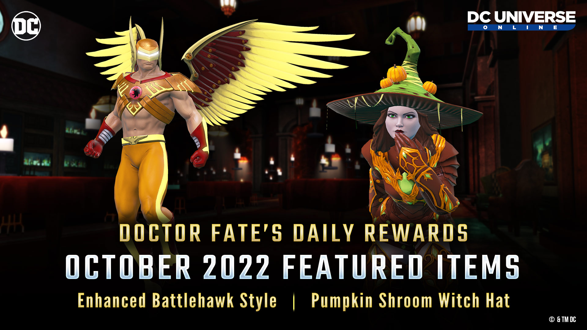 Doctor Fate's Daily Rewards - October 2022