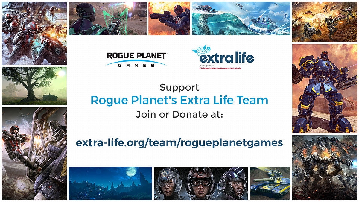 Extra Life fundraising event!