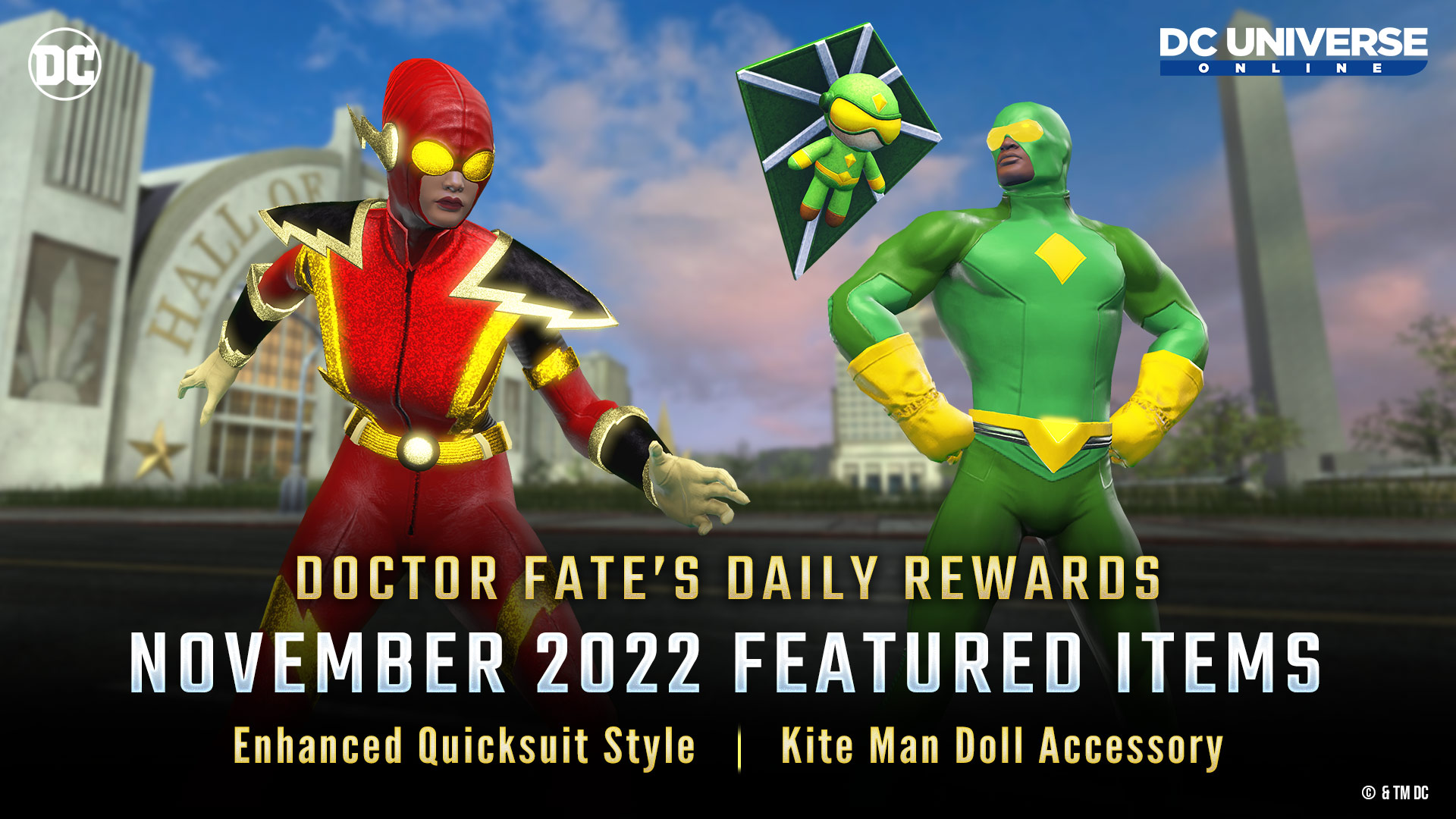 Doctor Fate's Daily Rewards - November 2022