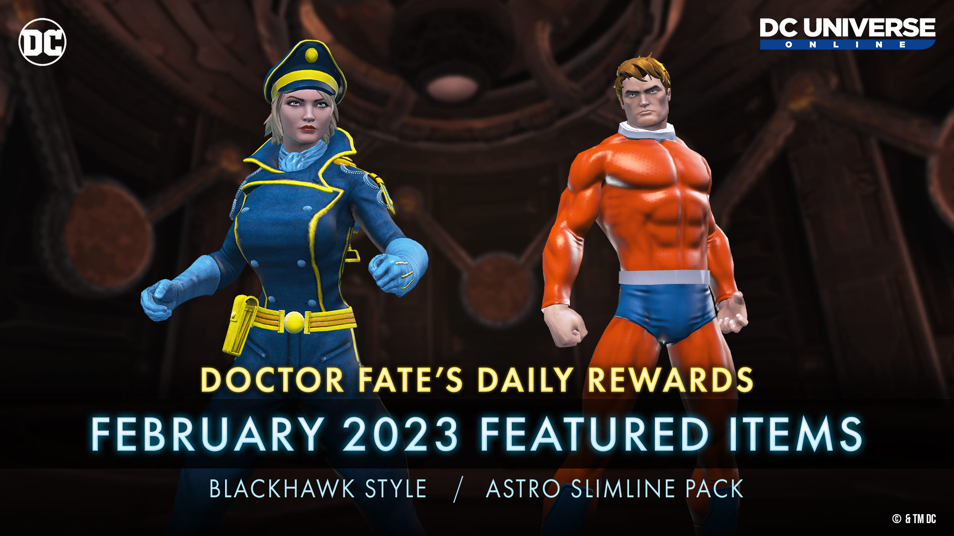 Doctor Fate's Daily Rewards - February 2023