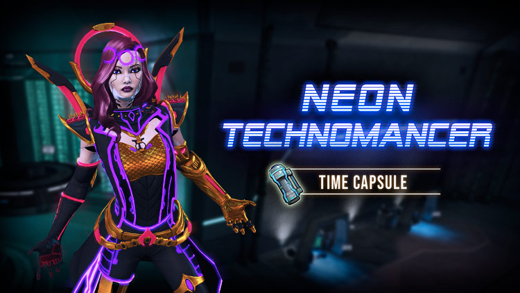 Neon Technomancer Time Capsule