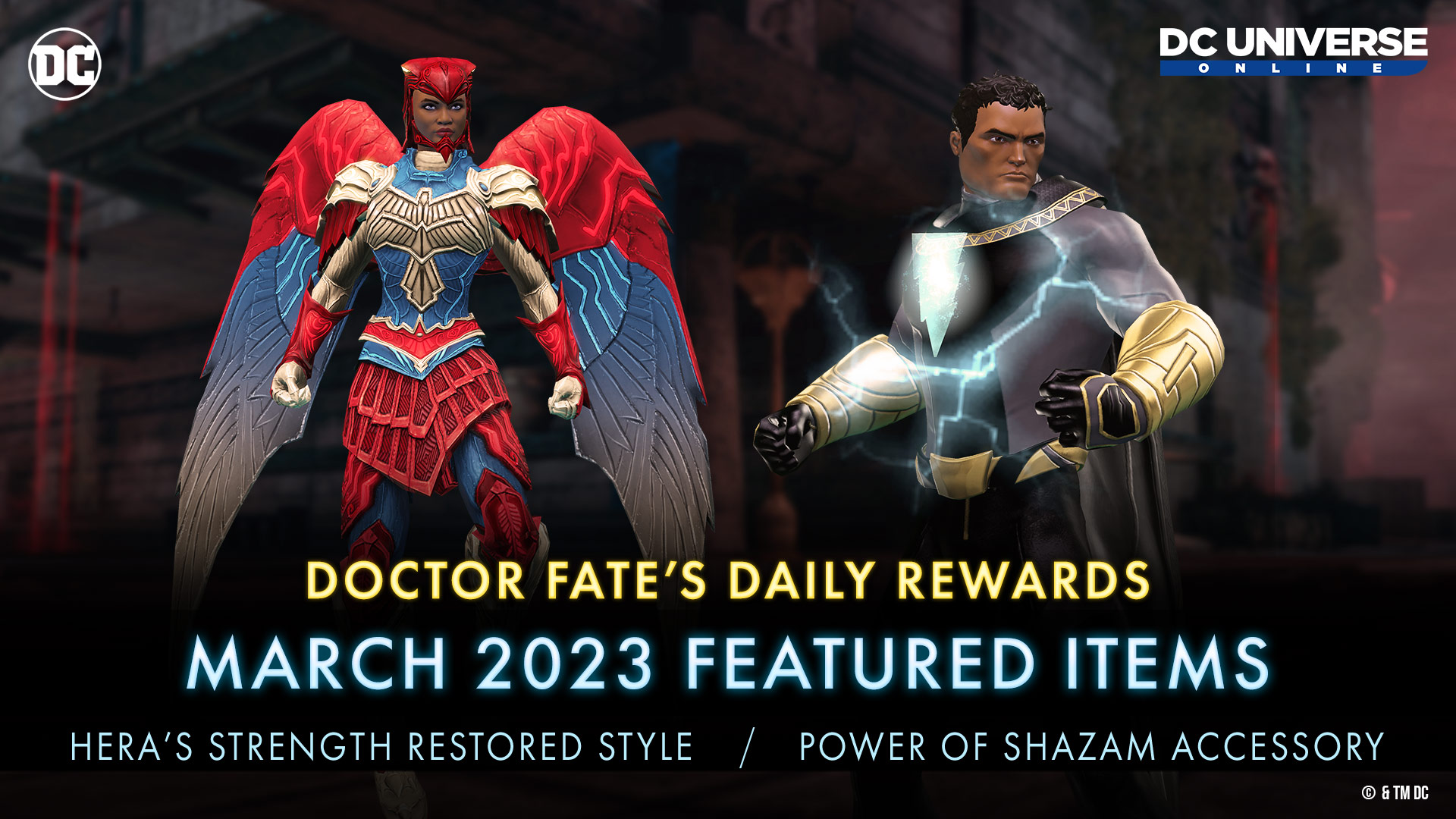 Doctor Fate's Daily Rewards - March 2023