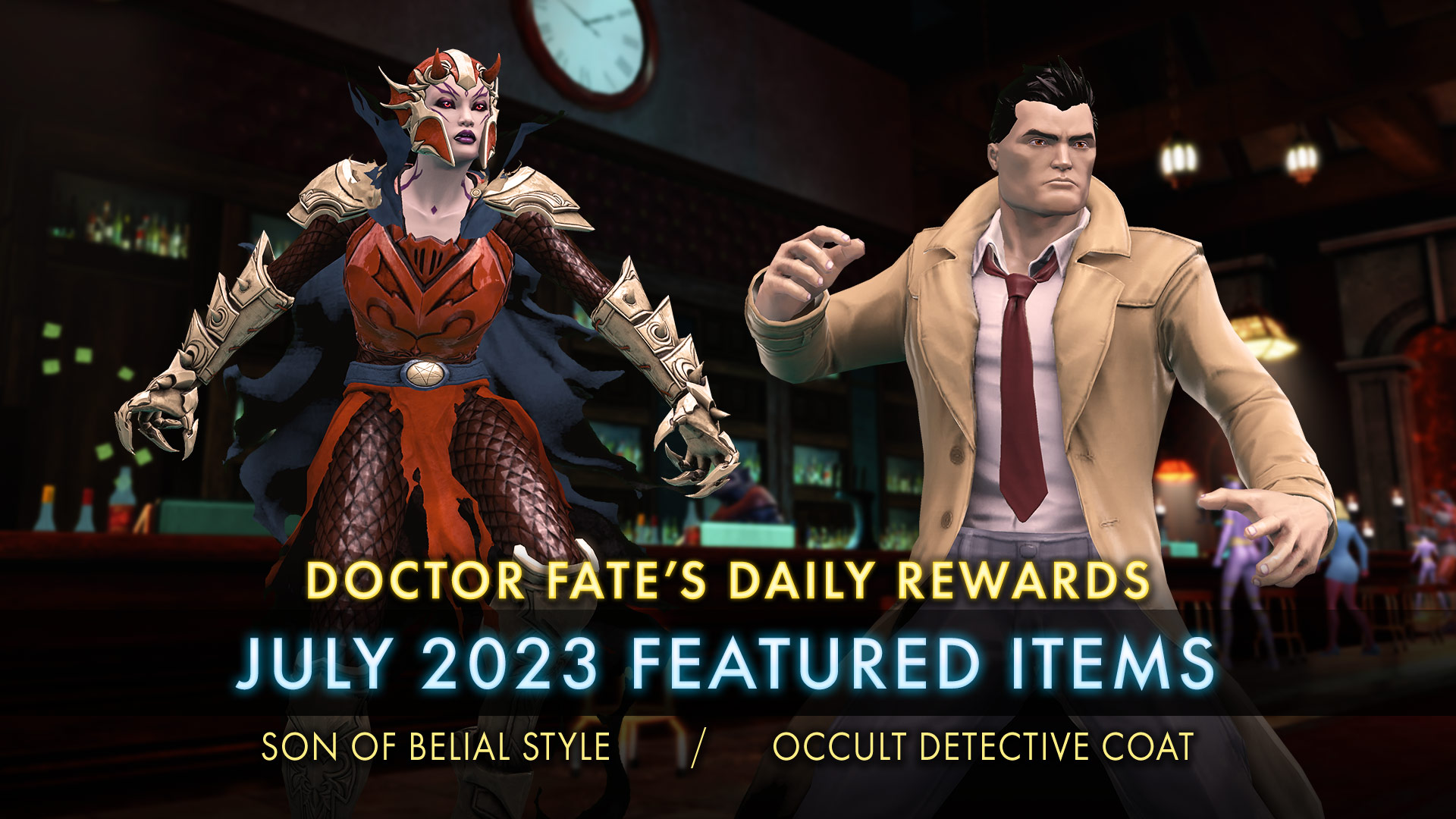 Doctor Fate's Daily Rewards - July 2023