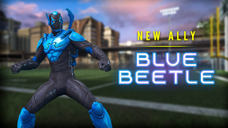New Ally: Blue Beetle!