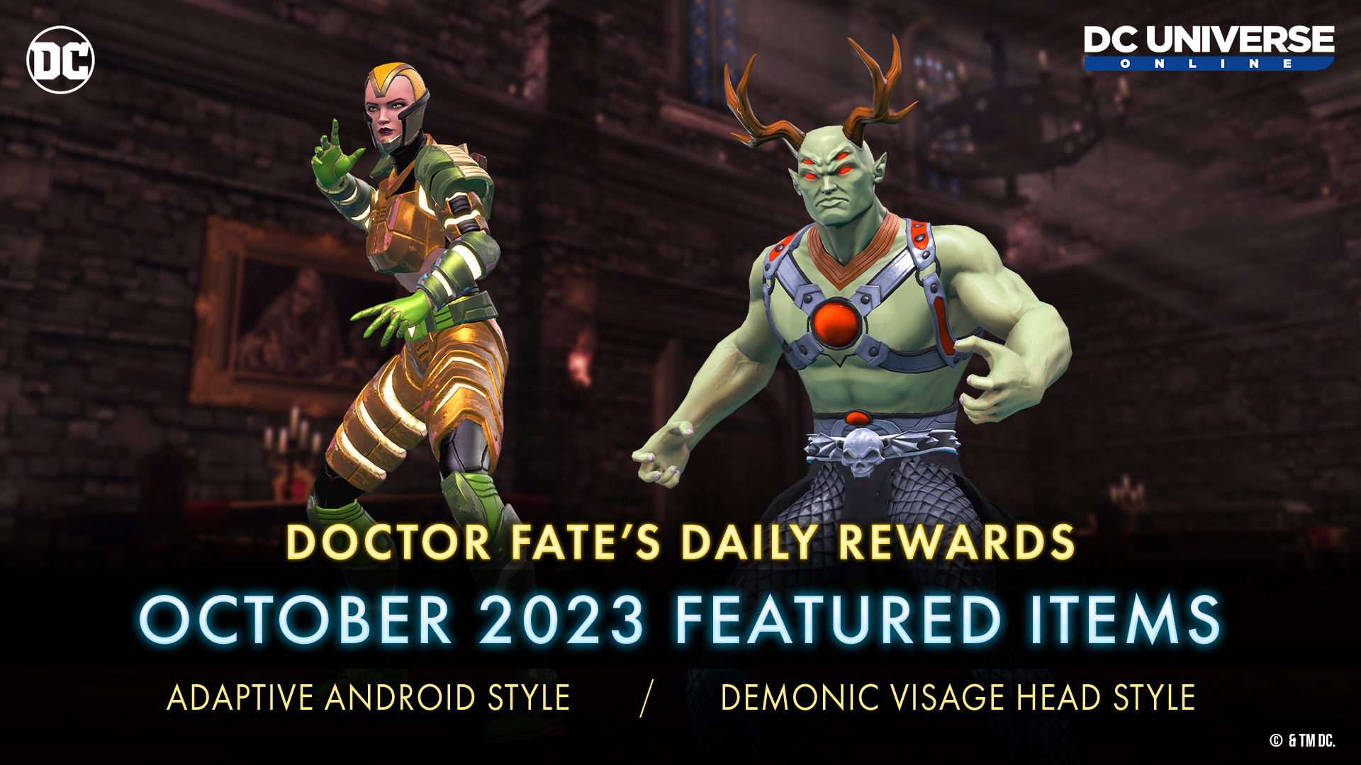 Doctor Fate's Daily Rewards - October 2023