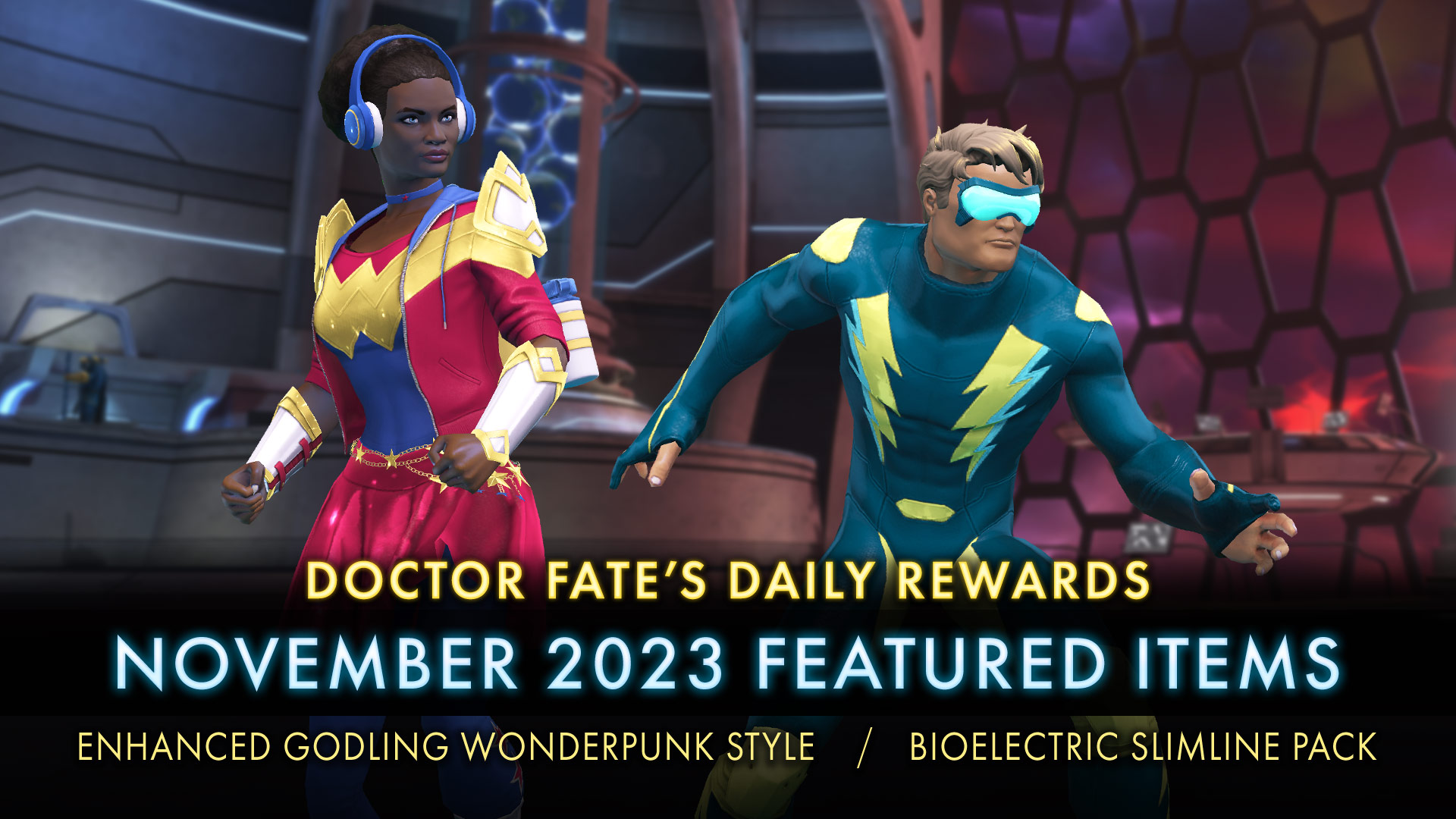 Doctor Fate's Daily Rewards - November 2023