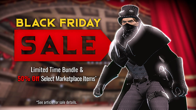Black Friday Sale & Noir Comic Chroma Pack!