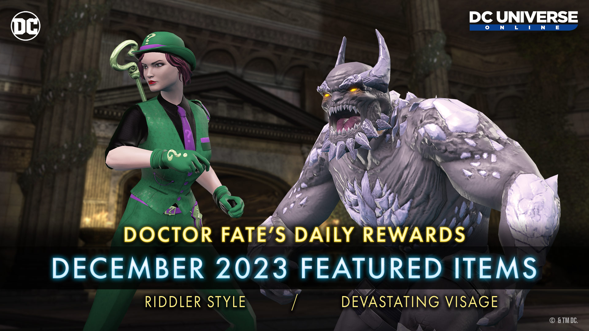 Doctor Fate's Daily Rewards - December 2023