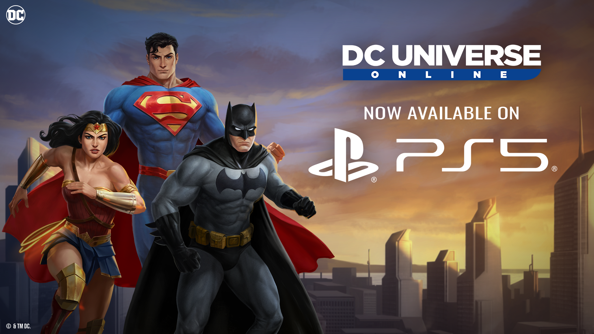 DCUO Launches on PlayStation 5 TODAY! | DC Universe Online
