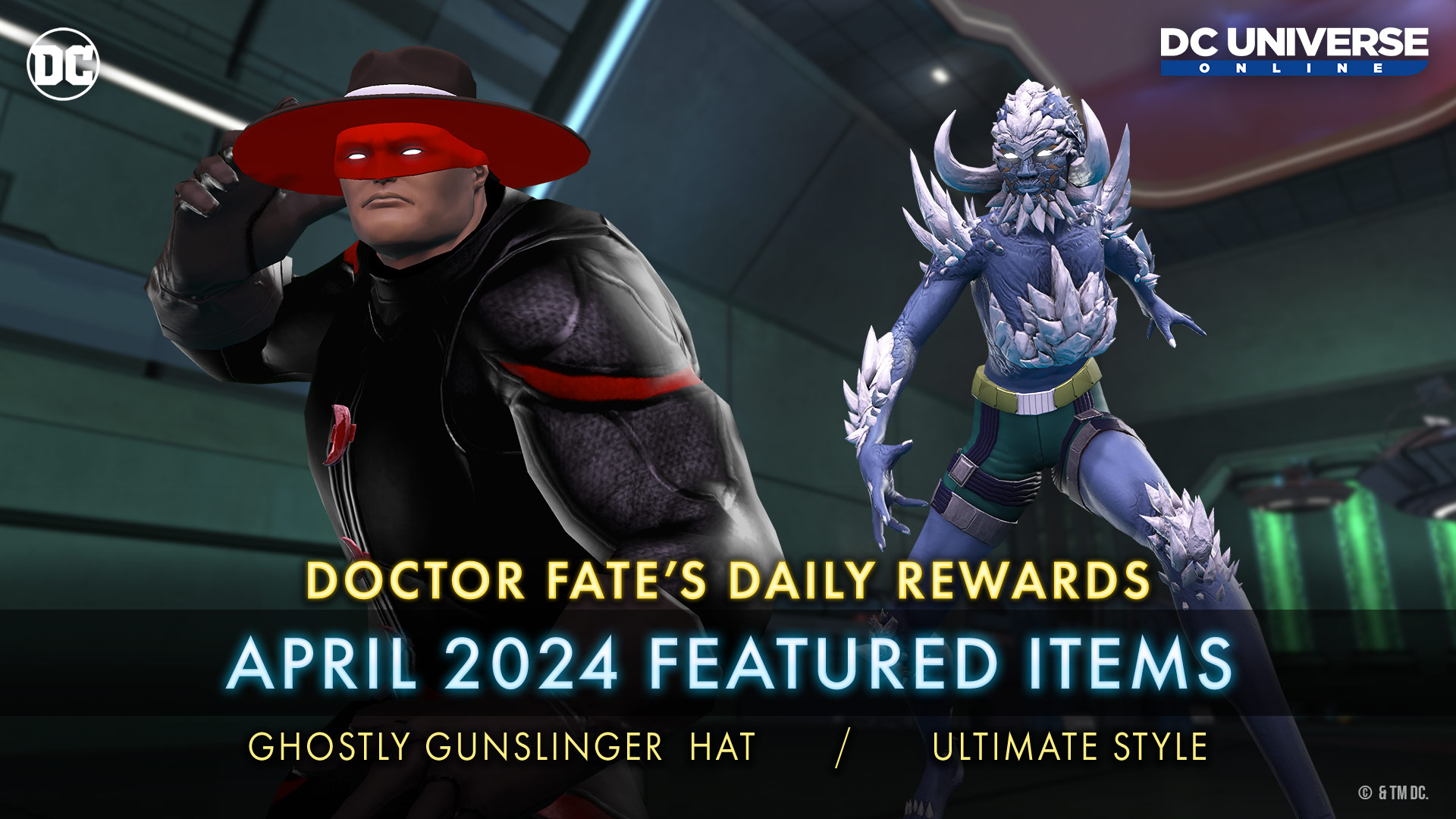 Doctor Fate’s Daily Rewards - April 2024 | DC Universe Online