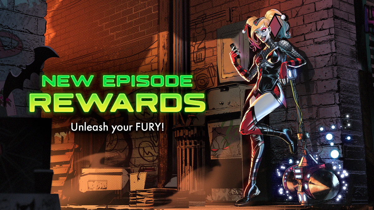 New Episode Rewards for Harley Quinn vs. Apokolips!