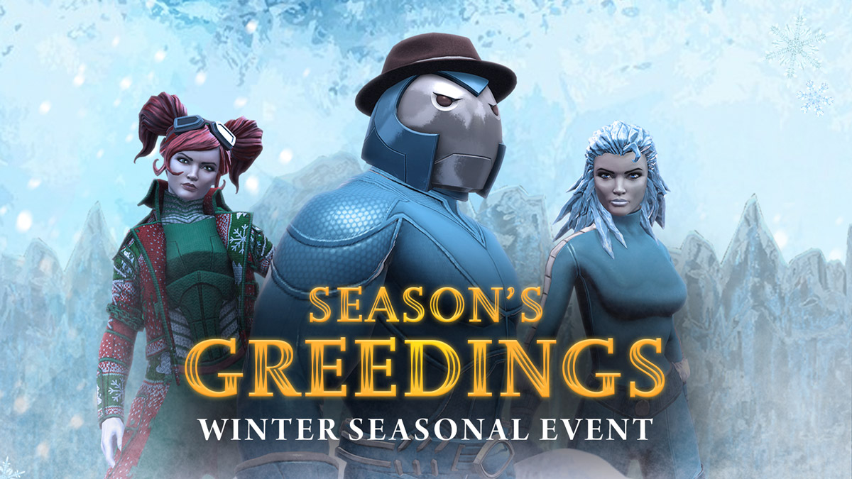 Season’s Greedings Event & Free Tactical Mods! | DC Universe Online