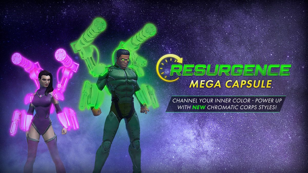 Chromatic Corps Resurgence Mega Capsule 