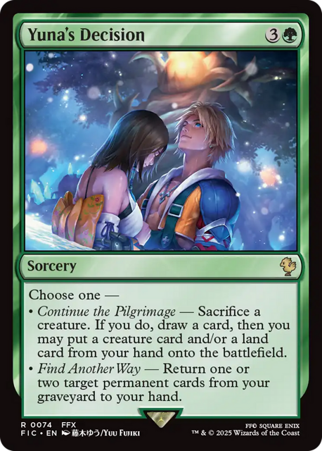 Yuna’s Decision