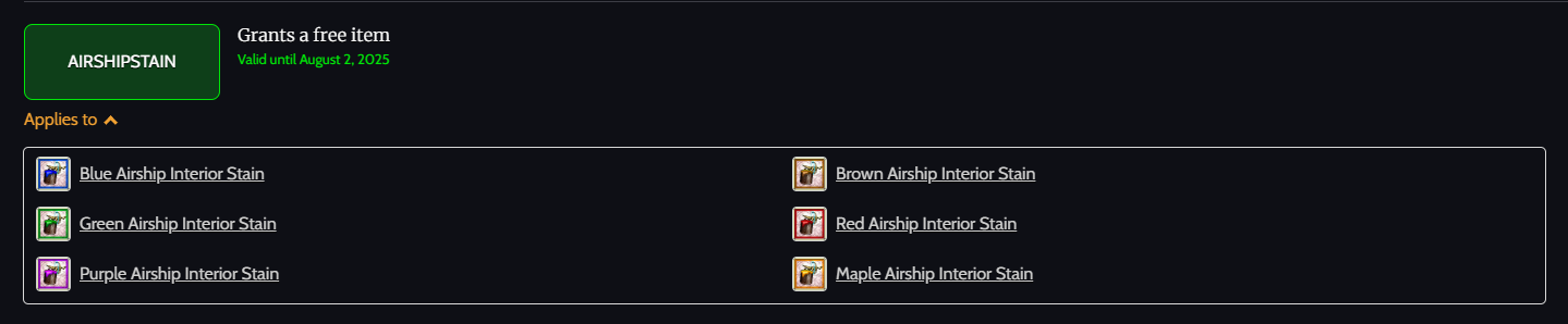Image showing coupon list when notification is selected.