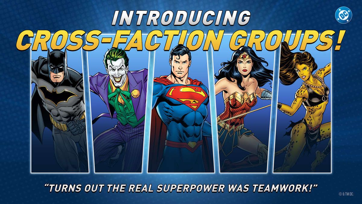 Cross-Faction Groups Have Arrived!