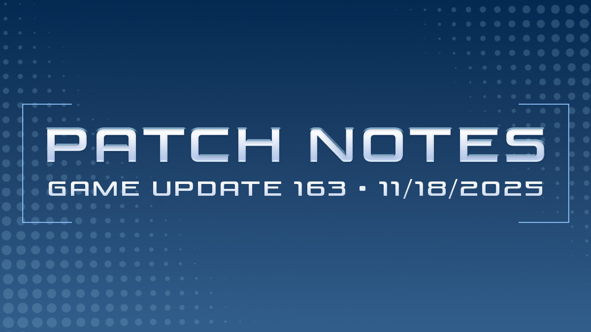 Patch Notes | Game Update 163
