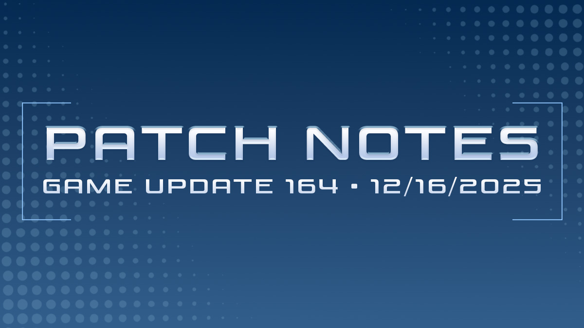 Patch Notes | Game Update 164