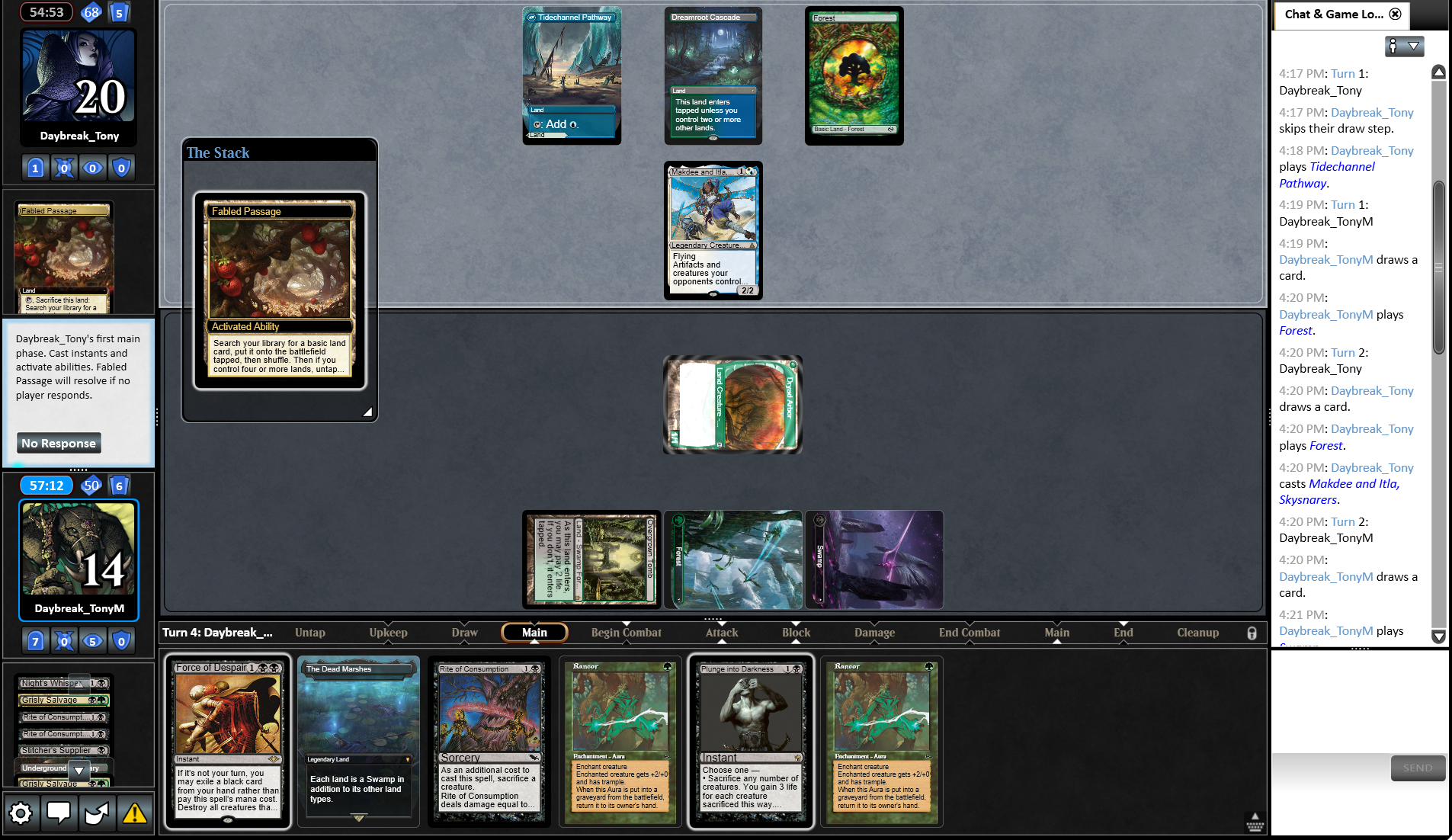 Standard zone alignment