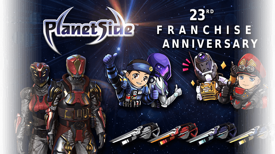 May 5, 2026 - 23rd PlanetSide Anniversary Patch Notes