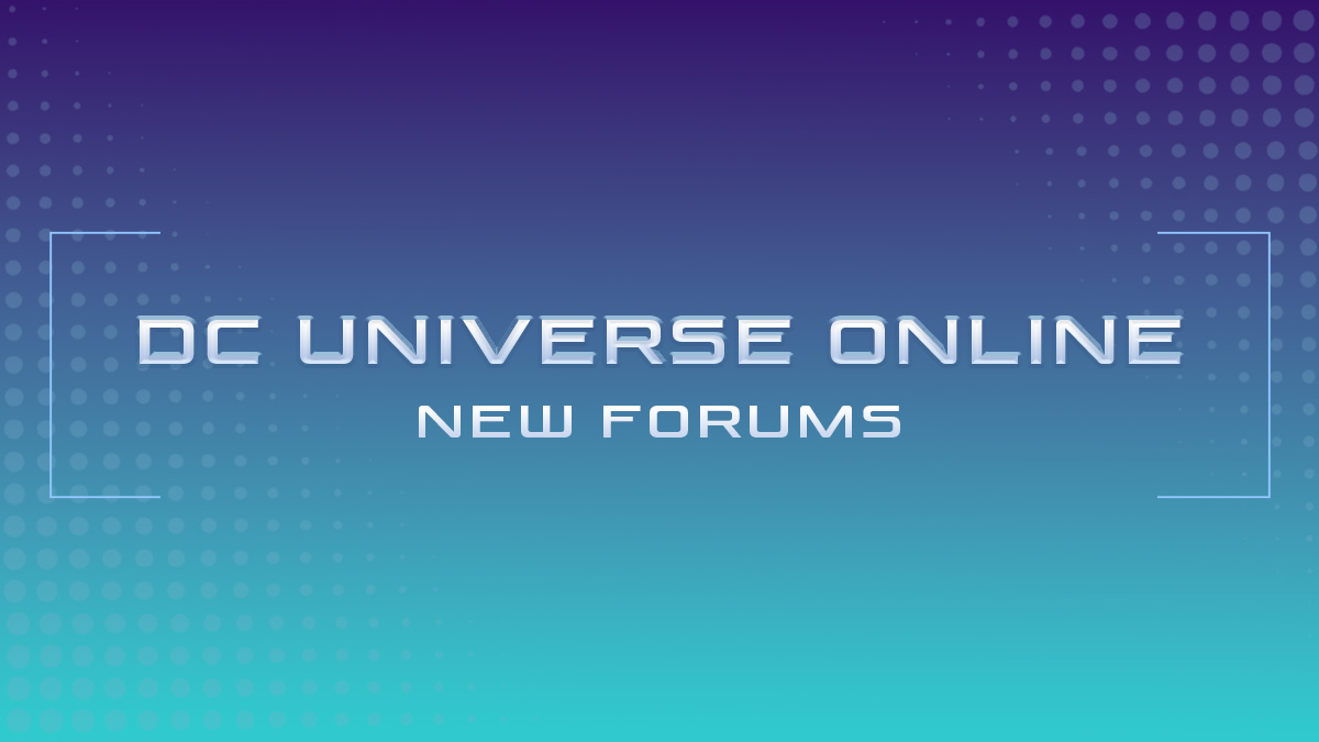 New Official DC Universe Online Forums