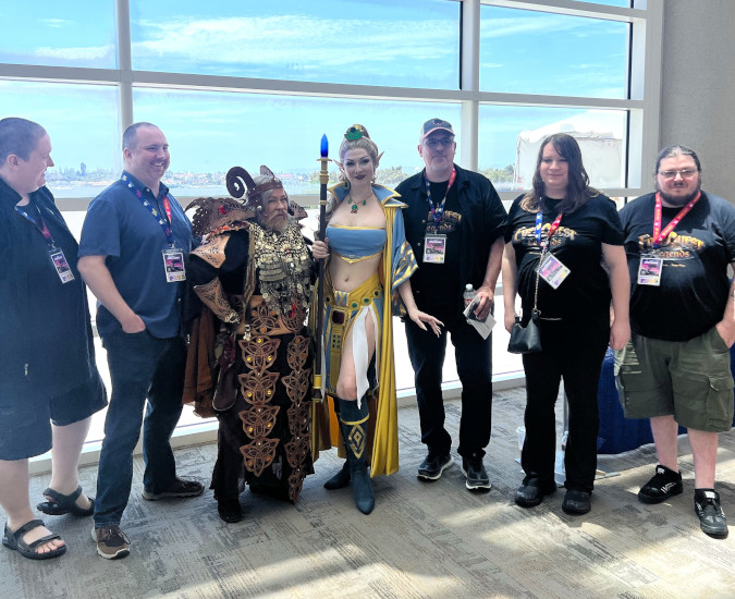 SDCC 2026 - the EQL Team and Firiona Vie